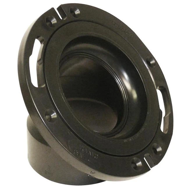 4-in X 3-in Dia. 45-Degree ABS Closet Flange Fitting