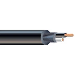 Southwire SJOOW AWG 14 2 Conductors Copper Wire With Black Rubber Jacket