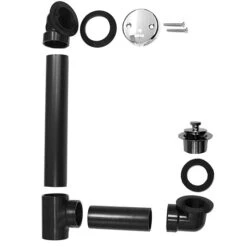 Bath Waste/Overflow For ABS-DWV System - 1 1/2" - 10-Piece