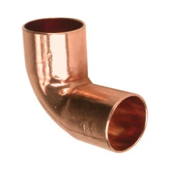 Bow 90-degree CC Copper Elbow - 1/2-in Diameter