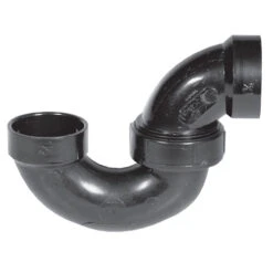Ipex ABS P-trap With Cleanout Fitting- 1 1/4-in Dia - Hub Inlet Thread - Black