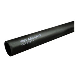 Ipex Cellcore ABS Drainage Pipe - For Drain Waste And Vent System - Black - 3-in Dia X 6-in L