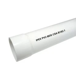 IPEX PVC Solid Sewer Pipe - 4'' X 10' - White