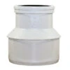 Ipex Sewer And Drain SDR 35 Fitting Reducing Bushing - White - Male X Female Connection - 5-in Dia X 4-in Dia