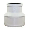 Ipex PVC Fitting Reducer Sleeve - Standard Dimension Ratio 35 - White - 6-in Dia X 4-in Dia