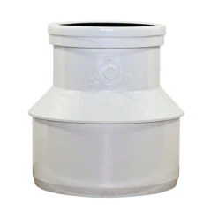 Ipex PVC Fitting Reducer Sleeve - Standard Dimension Ratio 35 - White - 6-in Dia X 4-in Dia