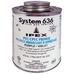 Ipex System 636 Purple PVC And CPVC Primer - 473 Ml