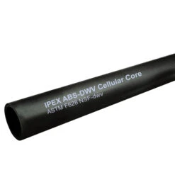 Ipex ABS Cell Core Pipe - 1 1/2-in Dia X 6-ft L - For Drain Waste Vent System - Solvent Welded