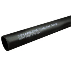 Ipex ABS Cell Core Pipe - 1 1/2-in Dia X 12-ft L - For Drain Waste Vent System - Solvent Welded
