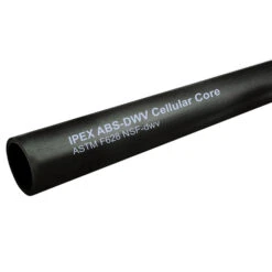 Ipex ABS Cellcore Pipe - For Drain Waste And Vent System - Black - 4-in Dia X 12-ft L