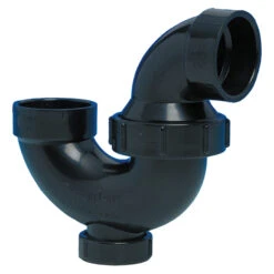 Ipex 1 1/2-in Diameter Black ABS Plastic Pivoting P-Trap
