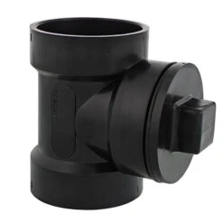 IPEX 2-in ABS Plastic Hub Cleanout Tee With Plug