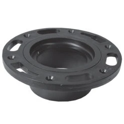 IPEX Black ABS Plastic 4 X 3-in Ajustable Closet Flange