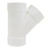 IPEX 3-in White PVC Hub Wye