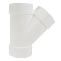 IPEX 3-in White PVC Hub Wye