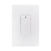 Globe Electric 10-Amp Wi-Fi Control On/Off Switch White Companion Dimmer Smart And LED Compatible Dimmer (1-Pack)