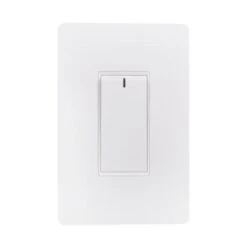 Globe Electric 10-Amp Wi-Fi Control On/Off Switch White Companion Dimmer Smart And LED Compatible Dimmer (1-Pack)