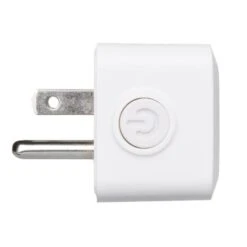 Globe Electric White 15-Amp Square Outlet - 1-Pack Mini Wi-Fi Plug