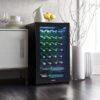 Danby Freestanding 7-Shelf Wine Cooler - LED - 36 Bottles - Black