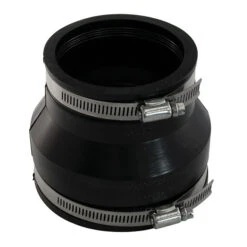 Aqua-Dynamic Flexible Seal Coupling With 300 Series Stainless Steel Band - PVC - Rustproof - 3-in Dia X 3-in Dia