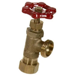 Brass Compression Angle Waste Valve - 1/2"