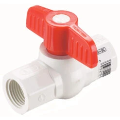 Aqua-Dynamic Ball Valve - PVC - White - 2"