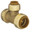 T-Fitting - Lead-Free Brass - 3/4" - Push