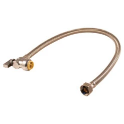 1/2" X 1/2" X 12" Push Fit Angle Valve