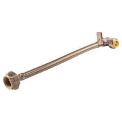 1/2" X 7/8" X 12" Push Fit Angle Valve
