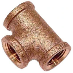 T-Fitting - Lead-Free Brass - 3/4" - FIP X FIP X FIP