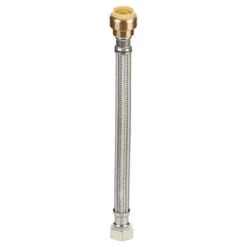 Connector-Water Heater - 3/4" X 3/4" X 12" - FIP X Push