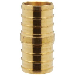 PEX Coupling - 3/4" - Brass - 25/Pk