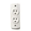 Leviton Lev-o-Let Residential Grade Duplex Receptacle - 9 1/2-in W X 19 7/8-in H - 125-volt - 15-amp