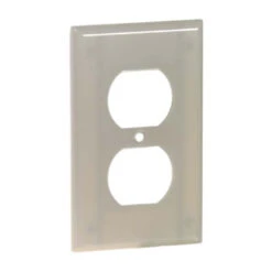 Eaton Standard Duplex Wall Plate - Ivory Plastic - 10 Per Pack - 2 3/4-in W X 4 1/2-in H