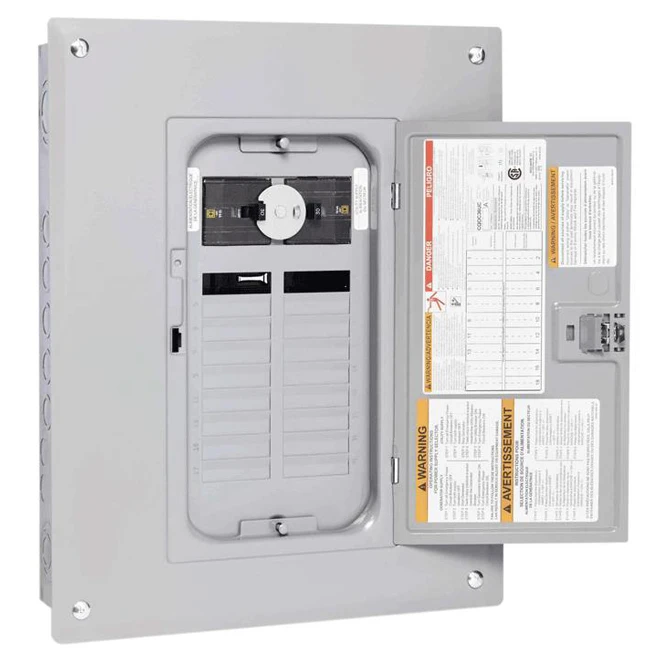 30A Square D Generator Panel With 18 Spaces/36 Circuits