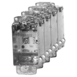 Device Boxes - Gangable - Cable Clamps - 1 1/2" - 4/Pk