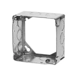 Square Box Concentric Knockouts - Steel - 4'' X 2'' X 1/8''