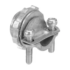 Iberville(TM) 2-Screw Connector - 3/8" - Grey - 70/Box