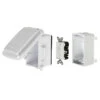 Reddot 1-Gang White PVC Weatherproof Rectangle Indoor Or Outdoor Electrical Box
