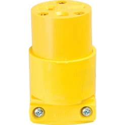 Eaton 20-Amp 250-Volt Yellow 3-Wire Connector