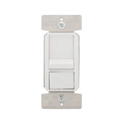 Eaton 1-Pack Fully Variable 5-Amp White Slide Fan Control