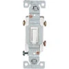 Eaton 15-Amp 3-Way White Toggle Light Switch (1-Pack)