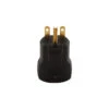 Eaton Arrow Hart 15-Amp 250-Volt Black 3-Wire Grounding Plug