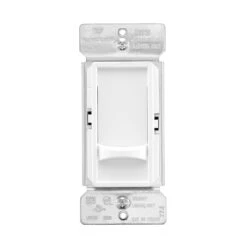 Eaton Full Slide Dimmer Switch White (2-Pack)