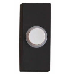 Honeywell Wired Door Chime - Illuminating - Black