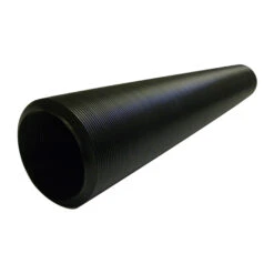 Mole-Pipe Expandable Universal Drainage Pipe - 4-in Dia X 12-ft L - Black - 1 Per Pack