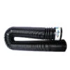 Mole-Pipe Underground Expandable Drain Pipe - 4-in Dia X 12-ft L - Black - Perforated Adapter