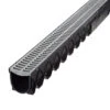 Reln Storm Drain With Plastic Grate - Polypropylene - Portland Grey - 10-ft D
