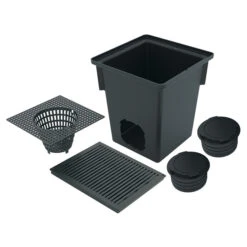 RELN Catch Basin - 10-in X 10-in - Drainage - Black