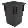 RELN Catch Basin With Black Grate - 13-in W X 13-in L X 17-in D -Plastic - Black